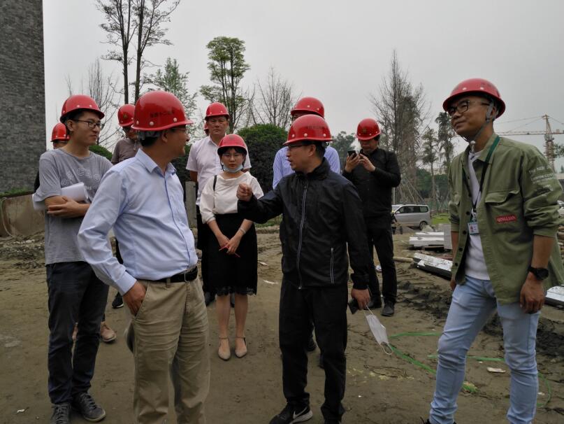 yl6809永利集团向导检查金牛宾馆工程推进事情