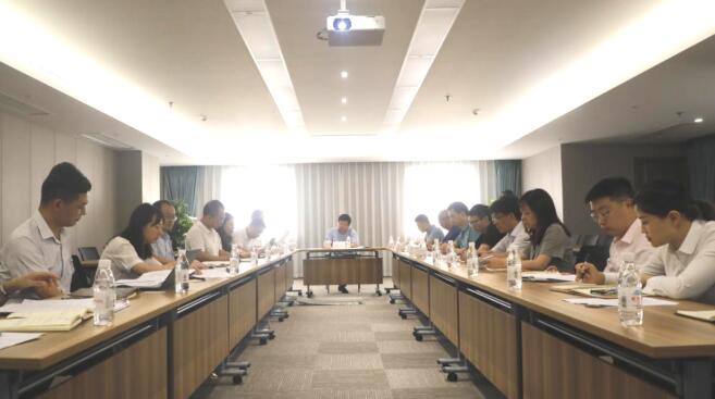 yl6809永利集团检查指导组到立异公司开展党史学习教育暨党建半年岁情检查